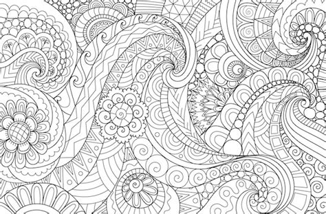 waveabstract  art wavy flow  background adult coloring book