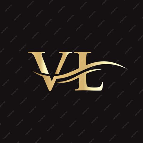 premium vector vl logo monogram letter vl logo design vector vl