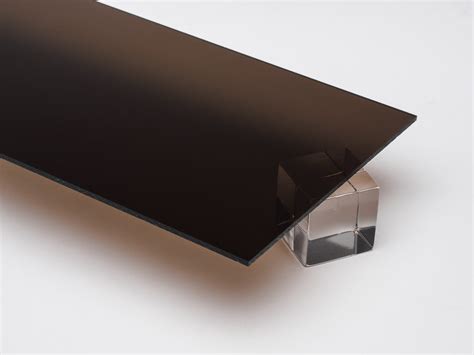 bronze smoke acrylic plexiglass sheet canal plastics center