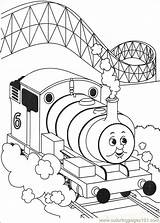 Thomas Friends Coloring Pages Printable Color Online Tank Engine Cartoons Sheet sketch template