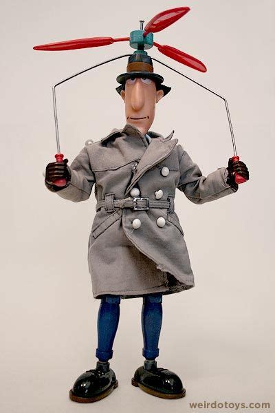 he really was this great in real life too inspector gadget gadgets