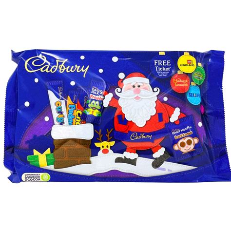 cadbury small christmas selection pack 89g candy funhouse