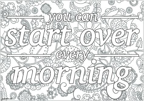 coloring pages  sayings