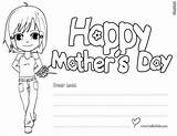 Coloring Pages Happy Mothers Mom Birthday Printable Quotes Spanish Popular Anime Quotesgram sketch template