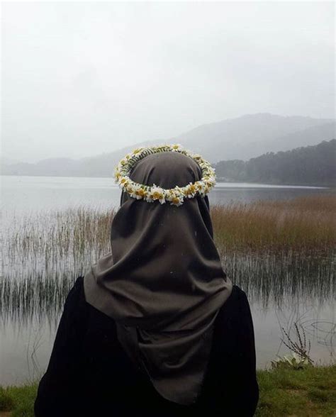 flower crown cumi hijab niqab hijab fashion dan muslim hijab