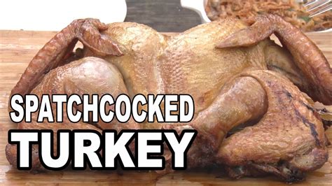 How To Spatchcock A Turkey Recipe Youtube