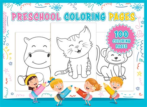 preschool coloring pages  printable animal coloring pages etsy