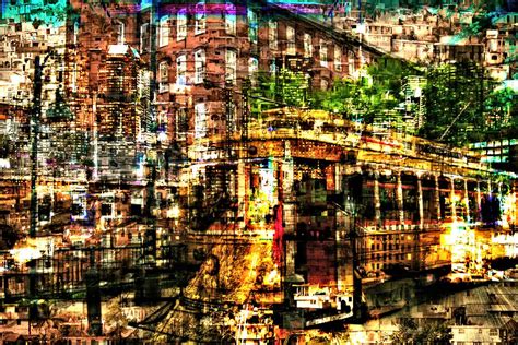 prints city art fine digital art