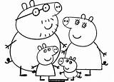 Coloring Pig Peppa Pages Kids Online Family Popular Printable sketch template