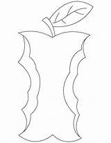 Orchard Apples Coloring sketch template