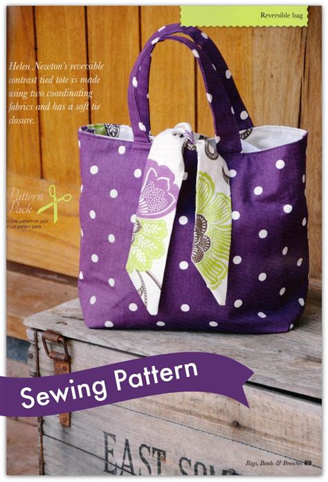 Tote Bag Pattern Free Bag Patterns To Sew Sewing Patterns Patchwork