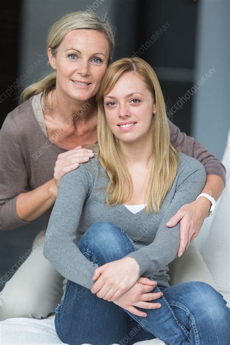 Mother And Daughter Stock Image C034 3111 Science Photo Library