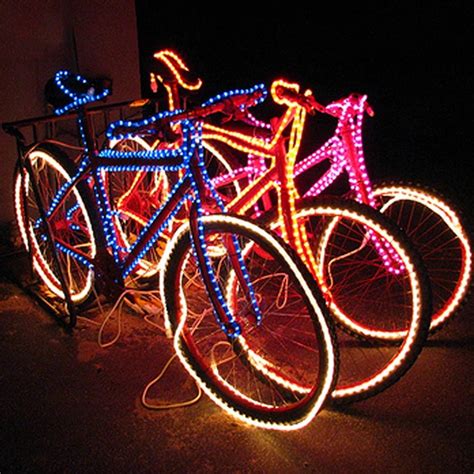 high quality  led bicycle lights mountain bike light cycling spoke