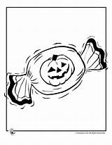 Candy Halloween Coloring Pages Clipart Printable Color Kids Print Library Index Books Popular sketch template