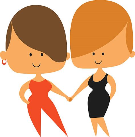 royalty free lesbians holding hands clip art vector images