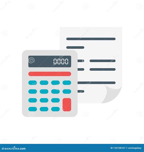 calculation icon vector sign  symbol isolated  white background calculation logo concept