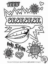 Vsco Teens Stan Yeet Sksksksk sketch template