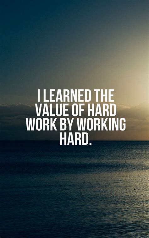 inspirational hard work quotes  sayings