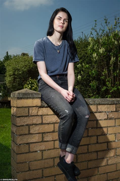 a “gender neutral” teen is on her way to raise £6 000 to