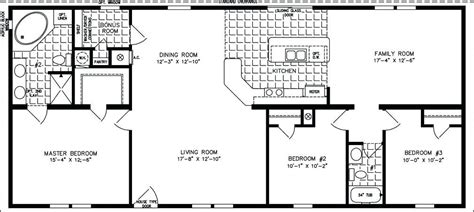 floor plan   mobile home   bedroom   attached living room area