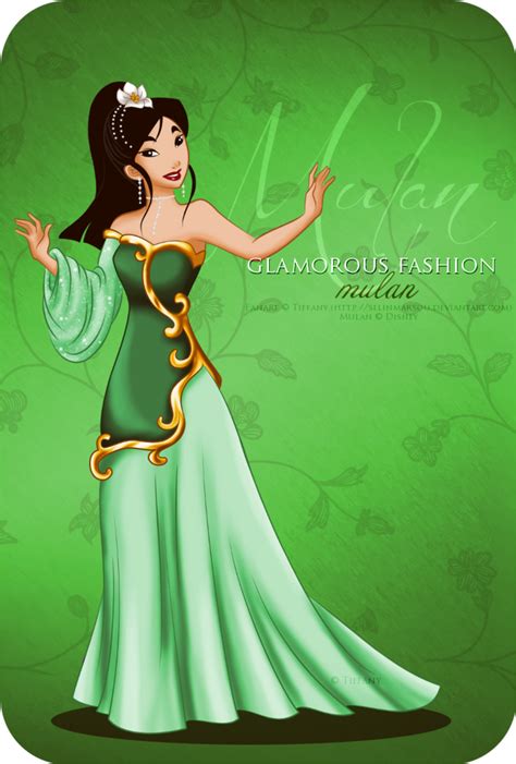 extra color glamorous fashion mulan by selinmarsou on