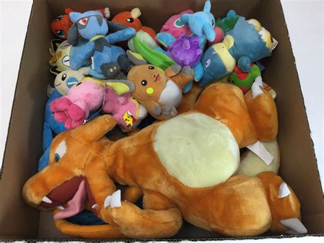 sold price collectible plush pokemon large charizard plush december