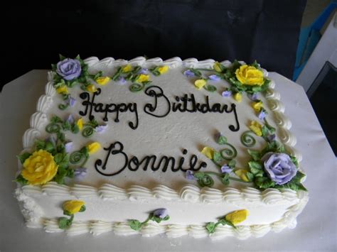 happy birthday bonnie cakecentralcom