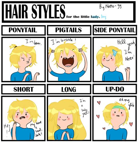 image hair style meme finn the human by natto 99 d55rd64