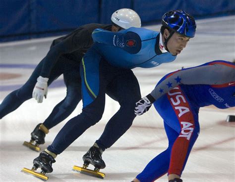 Deaf Speed Skater Eyes Fast Track To Olympics The Salt Lake Tribune