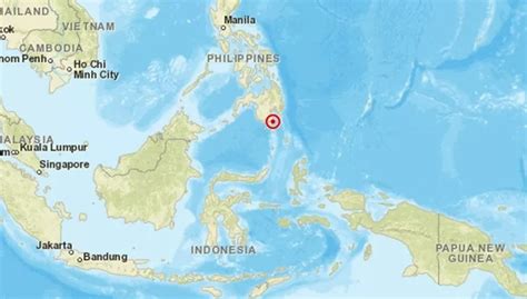 gempa magnitudo  guncang wilayah pulau karatung sulut cikalnews