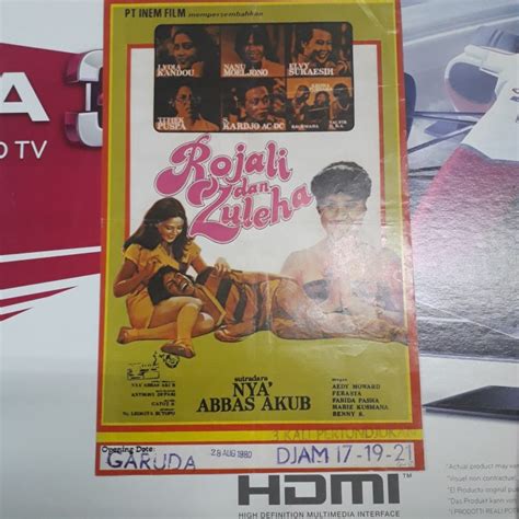 Poster Film Jadul Indonesia – Ilustrasi