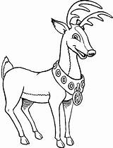 Reindeer Christmas Coloring Pages Clipart Colouring Kids Clip Cliparts Flying Drawings Library Comments Cool Popular Coloringhome Favorites Add sketch template