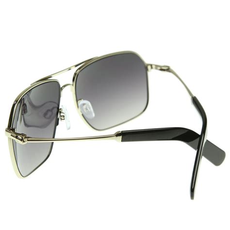 Premium Asian Fit Sports Square Aviator Sunglasses Zerouv