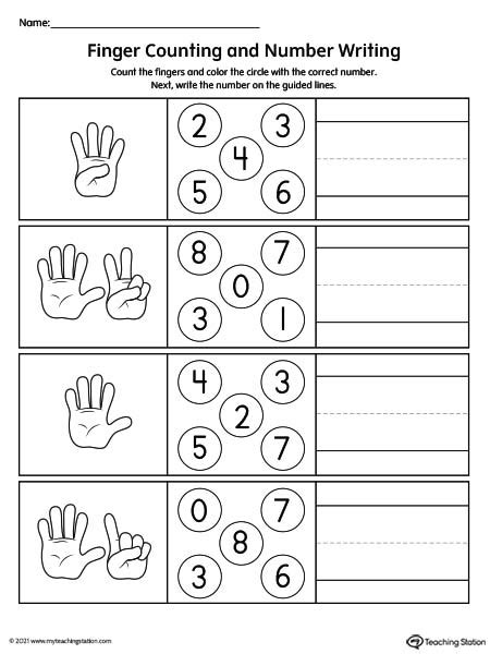 number tracing worksheets
