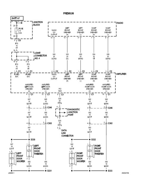 dodge dakota radio wiring diagram  wiring diagram sample