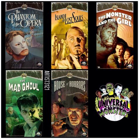 universal monsters classic collection vhs series part