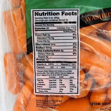 grimmway farms cut peeled baby carrots hy vee aisles  grocery