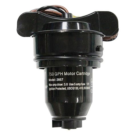 johnson bilge pump replacement motor cartridge  gph poco marine