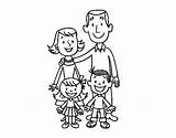 Familia Colorare Família Familias Disegni Usuario Registrado Familiares sketch template