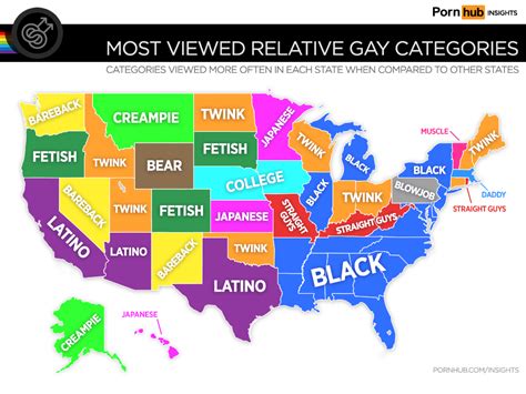 gay searches in the united states pornhub insights