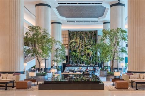 refined  authentic hawker fare   shangri la hotel singapores lobby lounge