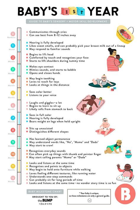 baby milestones  development chart digital baby checklist baby