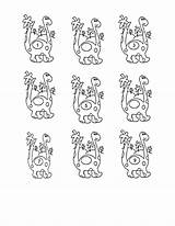 Counting Coloring Pages Sheet Printable Book Dinosaur Noodle Educational Cursive Twisty Kids Twistynoodle Color sketch template