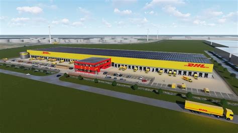 nieuw sorteercentrum dhl voor  miljoen warehouse totaal