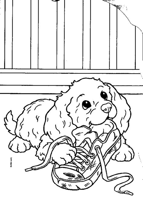 puppies coloring pages