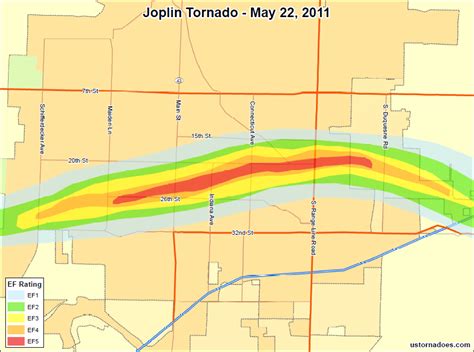 The May 22 2011 Joplin Missouri Ef5 Tornado U S Tornadoes