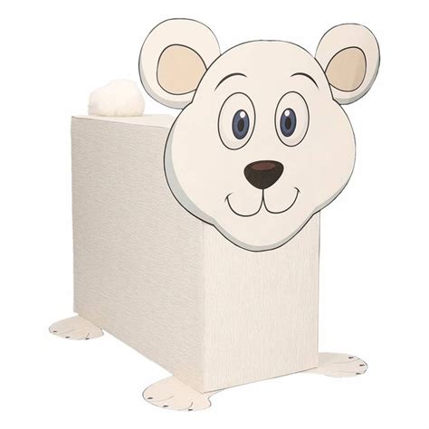 paper cutout   mouse peeking    piece  white cardboard      top