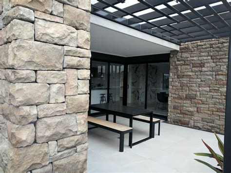 great ways   exterior stone cladding flex house home
