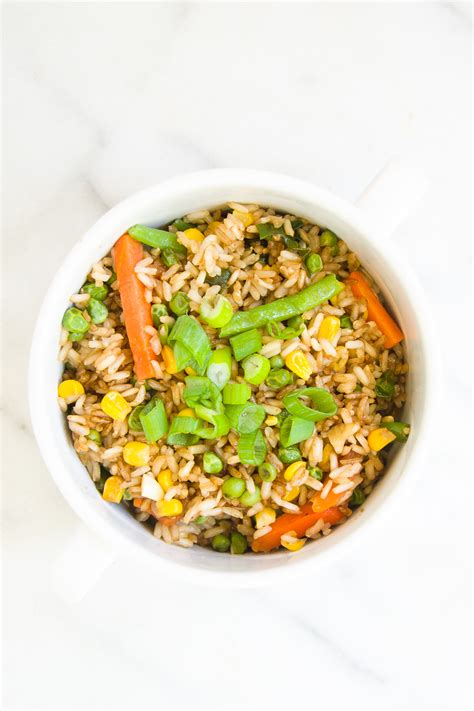 easiest fried brown rice  san francisco kitchen