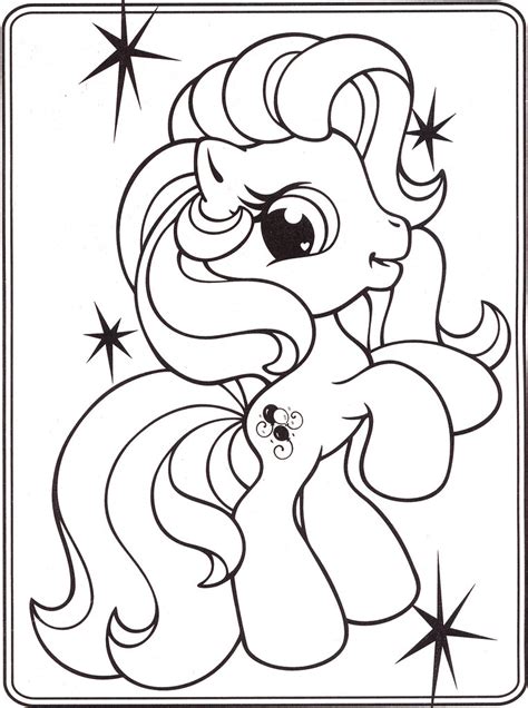 pony coloring pages  coloringpagesforkids flickr